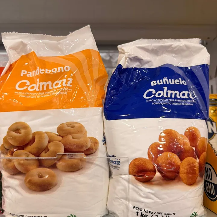 Mezcla Colmaíz para pandebono y buñuelos colombianos