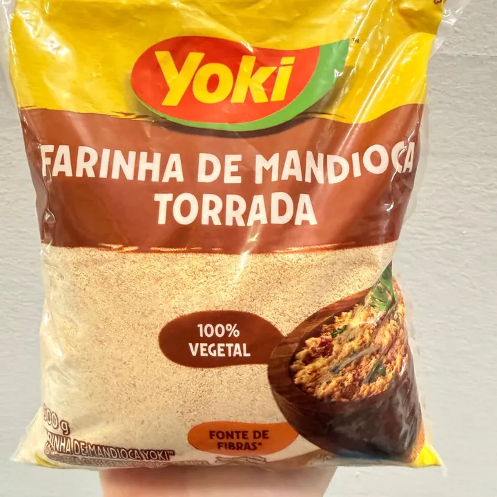 Farinha de mandioca torrada Yoki