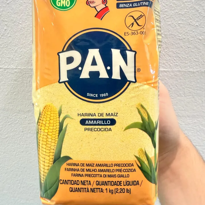 Harina PAN amarilla precocida 1 kg