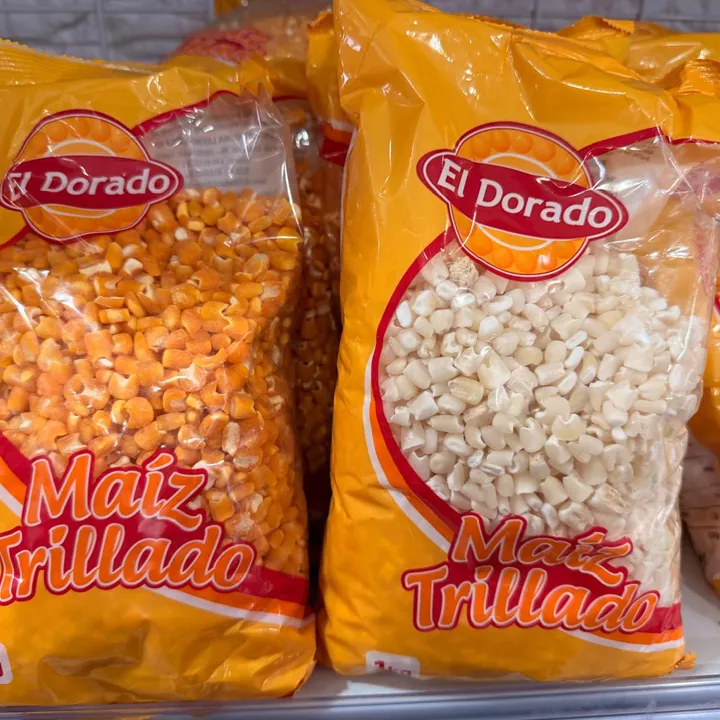 Maíz trillado amarillo y blanco El Dorado