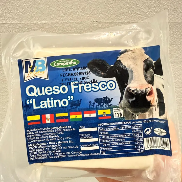 Queso fresco latino Campesino